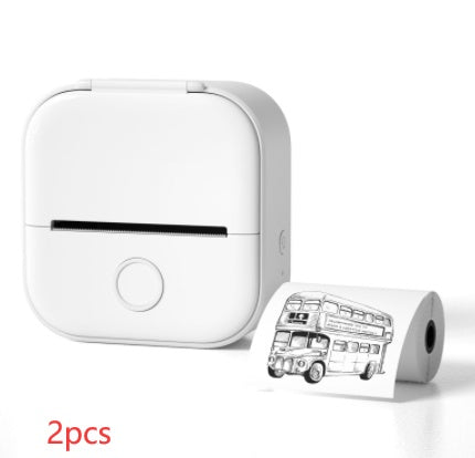 Portable Mini Thermal Label Printer Home Photo Printer Bluetooth Mini Label Printer